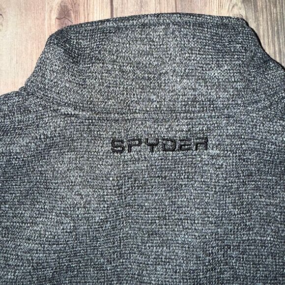 SPYDER Men’s Bandit Half-Zip Stryke Fleece Pullover Jacket - Picture 7 of 8